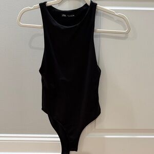 Zara Classic Black Bodysuit